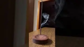 Wooden Incense Burner Set with Ash Catcher -🕯️🌿 #IncenseBurner #HomeDecor #MeditationEssentials #top