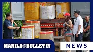 Bureau of Customs leads turnover of abandoned 'balikbayan' boxes in Manila