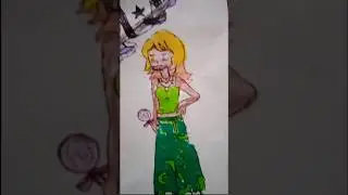 drawing random character🧐😍 pause challange #randomdrawing #drawingstyles #girldrawing ❤❤