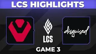 SEN vs DSG Highlights Game 3 | LCS 2026 Playoffs Round 1 | Sentinels vs Disguised by Onivia