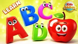 ABC Phonics for Toddlers | Learn the Alphabet with Fun Songs & A for Apple