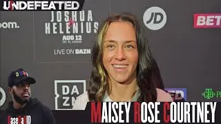 MAISEY ROSE COURTNEY Talks Getting into Boxing, Women's Boxing &more W/BaseDaKID #MaiseyRoseCourtney