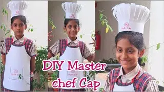 How to make Masterchef Cap/ DIY Paper Master Chef Cap