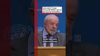 Lula sobre poss&iacute;vel reuni&atilde;o com Trump: 