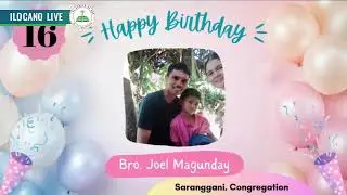 Thursday Ilocano Broadcast | Bro. Boyet Miguel (Recuerdo, Nueva Ecija)