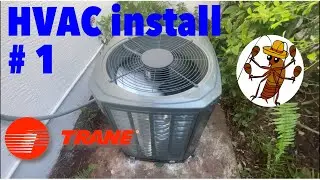 Installing a TRANE system in attic/ HVAC install