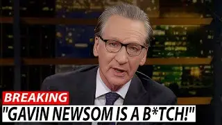 Bill Maher EXPOSES Gavin Newsom&rsquo;s Hypocrisy LIVE on Air!