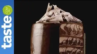 Chocolate Zebra Cake | taste.com.au