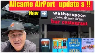 updates Inside Alicante Airport&rsquo;s  new wetherspoon & Drink Spots !!