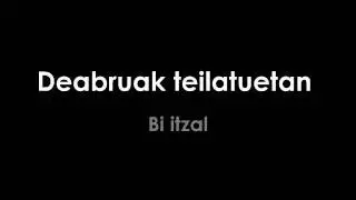 Bi itzal - Deabruak Teilatuetan