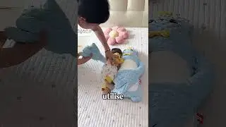 Comment cette peluche fait dormir le b&eacute;b&eacute; en une seule minute  #shorts  #bebe #maman