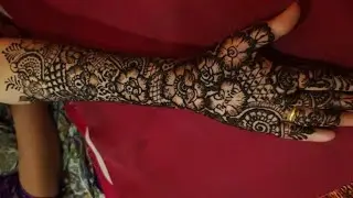 Full hand dubai mehandi design 