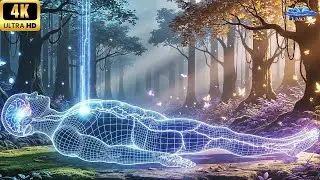 432Hz + 528Hz + 741Hz | Deep Sleep Therapy: Cellular Regeneration, Wake Up Calm & Refreshed