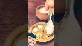 अय्यो किती cute इडली 😄 #miniidli #miniature #music #indianminikitchen #miniidly #minifoodieschannel