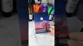 Painting on canvas #paintingtutorial #art #drawingoncanvas