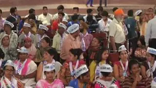Aap National Convenor Arvind Kejriwal's Public Meeting In Rajouri Garden