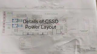 CSSD Power layout | CSSD Electrical Drawing | Hospital Drawings #powerlayout #electrical