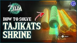 Zelda TOTK Tajikats Shrine Puzzle Solution | How to Complete Shrine in Tears Of The Kingdom