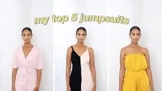 MY TOP 5 FAVOURITE JUMPSUITS FROM MY CLOSET