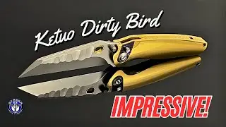 Обзор ножа Ketuo Dirty Bird: шедевр среди карманных ножей!