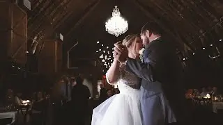 Rustic, Chic Wedding Teaser of Maggie and Andrew // Omaha Wedding Video // The Ackerhurst Dairy Barn