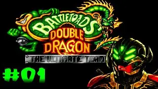 INICIO DOIDEIRA 🐸 | Battletoads & Double Dragon: The Ultimate Team (1993) | SNES | GAMEPLAY PT-BR #1