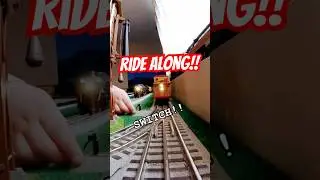 Ride our Train!! #tour #ogauge #modelrailroad