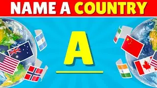 Alphabet Quiz Challenge 🔤 | Word Association Game | Fun Quiz Game