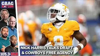 Is Nick Harris More Concerned About Cowboys Options at No. 12 or 20? | G-BAG Nation