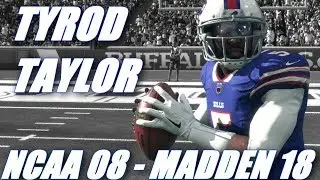 Tyrod Taylor Through the Years - NCAA Football 08 - Madden 18