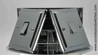 Victorian Polished Chrome Sockets and Switches