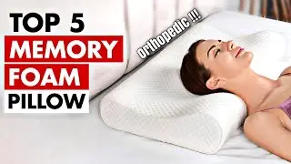 Top 5 Best Memory Foam Pillow In India 2025 | Pillow for Neck and Shoulder Pain | Best Pillow 2025