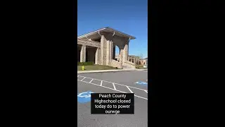 Peach County high school closed monday