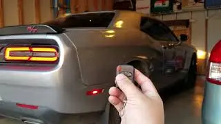 Dodge Challenger RT 2015 with QTP exhaust cut outs and remote controller test