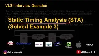 VLSI Interview Question: STA Solved 3 | Check & Fix Hold Violation #vlsi #interview #education