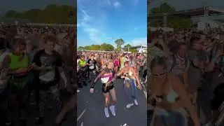 Shuffling at Electric Zoo #shuffle #shuffledance #festival #dance