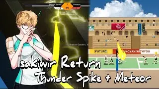 Isabel With Thunder Spike + Meteor Spike VS King Robert - The Spike Volleyball Syory