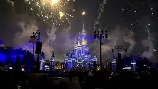 2024 Disney World Mickey&rsquo;s Very Mery Christmas Fireworks and Light Show from VIP viewing