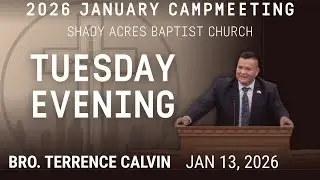 Seeing But Not Tasting - Bro. Terrence Calvin - Tue PM - 01/13