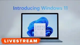 Microsoft Windows 11 Reveal Event (Crashing / Buggy Version) - Original Livestream