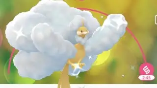 Evolve the shiny Mega Altaria!