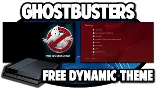 [PS4 THEMES] Ghost Busters Free Dynamic Theme Video in 60FPS