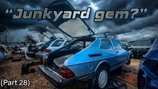 1984 Saab 900: A Junkyard Gem? 💎 (Episode 28) Is it a Diamond in the Rough or Just Junk?