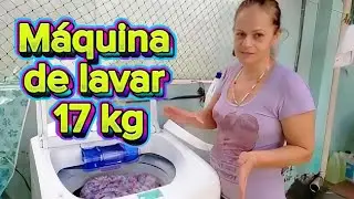 Lavando Edredom King Size na Lavadora  Electrolux 17Kg - Premium Care - LPR17