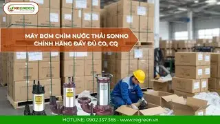 Kho M&aacute;y Bơm Ch&igrave;m Nước Thải Sonho Tại Regreen Việt Nam | H&agrave;ng Ch&iacute;nh H&atilde;ng &ndash; Gi&aacute; Tốt &ndash; Giao Nhanh