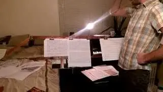 Wall, piano and music stand sheet music rack DIY