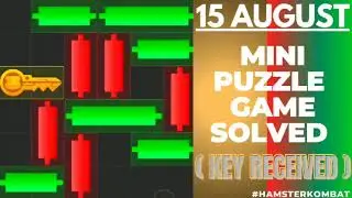15th August! Mini Game Hamster #HamsterKombat