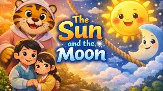 The Sun and the Moon | Calm Kids Story for Children | Fairy Tale Animation