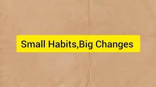 7 Simple habits that actually changed my life ✨✨
