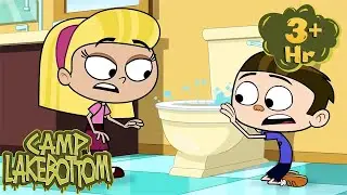 McGee's First Flush | Funny Cartoons for Kids | Camp Lakebottom | Scholastic After School
